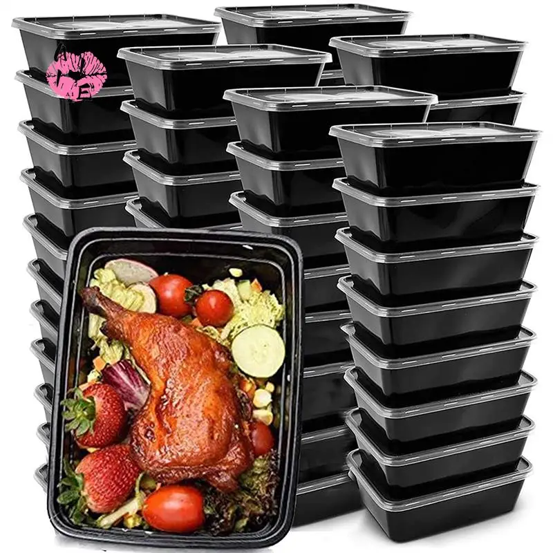 

A11E-50-Pack Контейнеры для приготовления еды Ланч-бокс для хранения продуктов Многоразовые контейнеры для еды на вынос