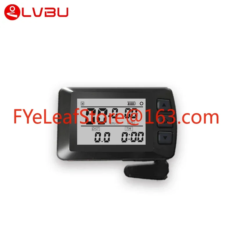 LvBu New Wireless Bicycle Control Computer DW03T BTC02 LCD Display With Lithium-ion Battery Included For eBike Conversion Kits