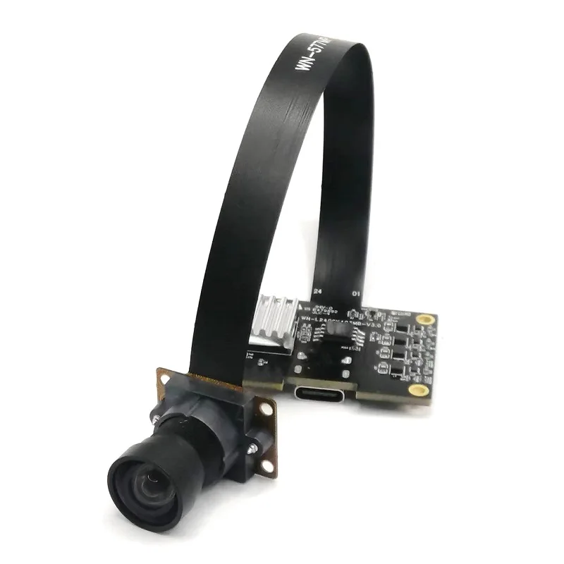 Módulo de câmera de foco fixo 25FPS para computador 12MP 1/2,3 polegadas IMX577 UVC USB3.0 Câmera industrial FOV 100 °   Sem distorção