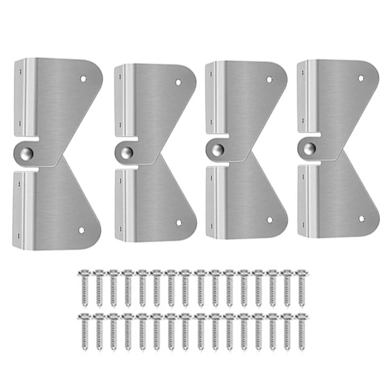 Cerniera di estensione per grondaia AA86, cerniera ribaltabile per estensione del pluviale, installazione semplice Downspout rettangolare o quadrato di qualsiasi dimensione