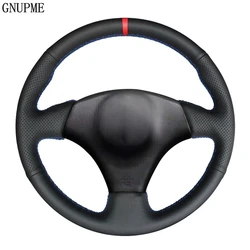 Anti-slip Black Genuine Leather Car Steering Wheel Cover For Toyota RAV4 Celica Matrix MR2 Supra Voltz Caldina MR-S Corolla