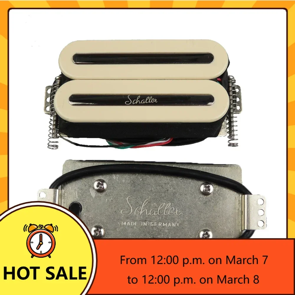 

Q-X Music Store-Guitar Pickups Hot Stuff Humbucker Pickups High Performance Bridge Pickups 14.4K Metal Style