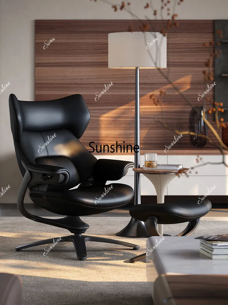 High-end zero-pressure suspension leisure chair whole house with rotating single sofa