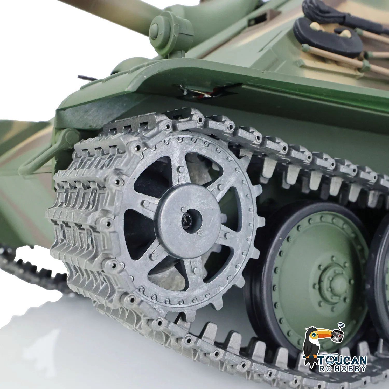 

Радиоуправляемый танк HENG LONG 7.0 Upgraded Jadpanther FPV RTR 1/16 с металлическими гусеницами 3869 TH17440-SMT4