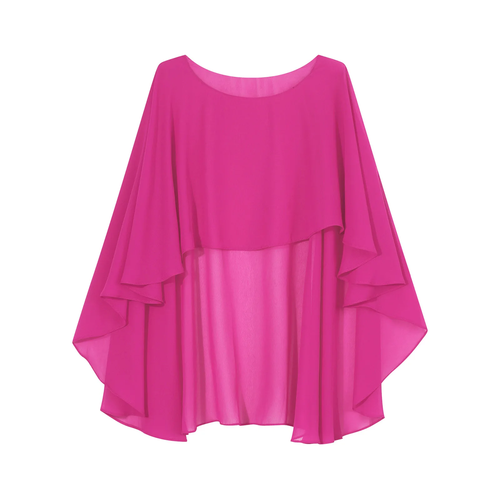 Dames Bruiloft Bruids Capes Effen Pullover Zachte Chiffon Lange Sjaal Wraps Bolero Shrag Avondfeest Bruidsmeisje Jurk Cover Up