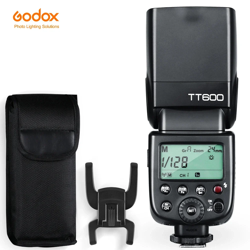 

Hot Selling Go Dox TT600 2.4G Wireless TTL 1/8000s Universal Hot Shoe Flash Speedlite for Photography