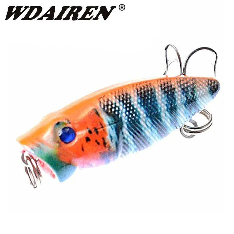 

1 Pc Topwater Popper Fishing Lure 3.5cm 2.7g Isca Artificial Hard Bait Wobblers with Hooks Swimbait Fishing Tackle