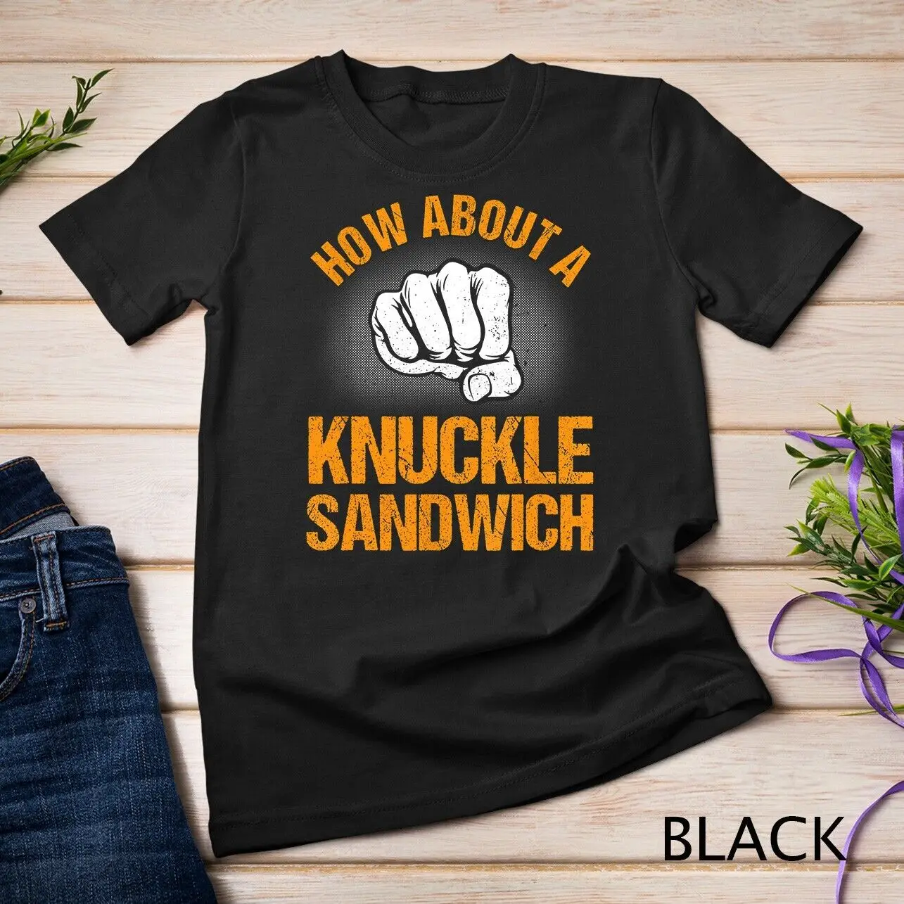 How About A Sandwich Knuckle Martial Arts Boxing Unisex T-shirt