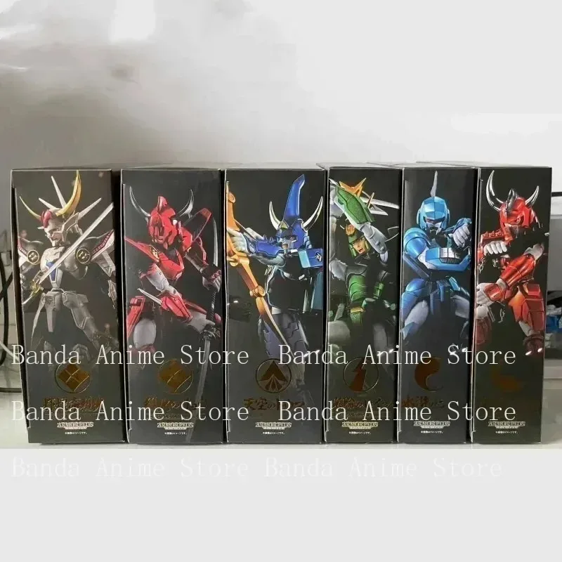 

In Stock Original Sentinel Yoroiden Samurai Troopers Ronin Blaze Flame God In Stock Anime Action Collection Figures Model Toy