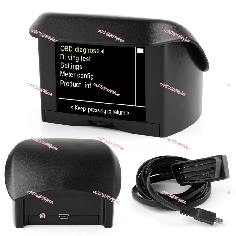 A202 OBDII Head-up Display, Engine Diagnosis, Speed, Water Temperature Display, Overseas Version