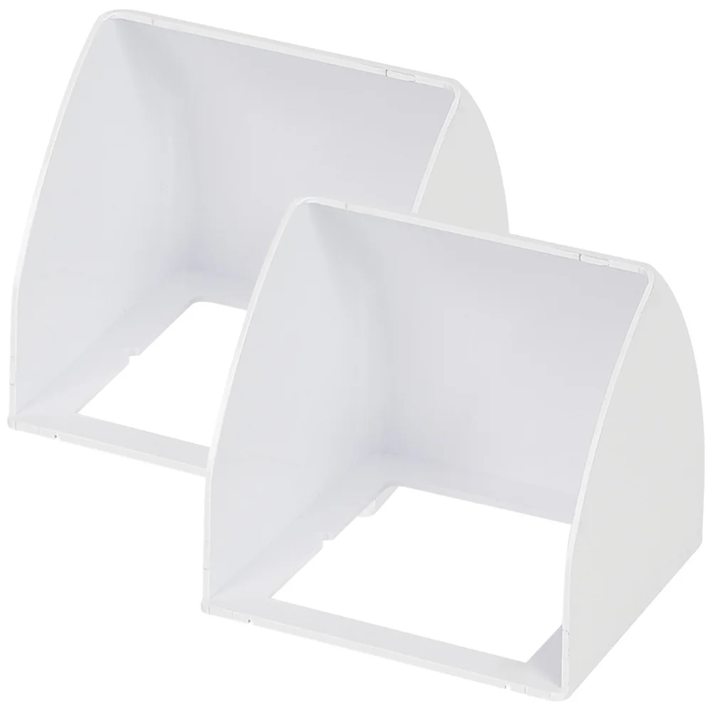 

2Pcs Doorbell Rain Cover Easy Install Sun and Rain Protection for Doorbells and Access Machines Doorbell Cover