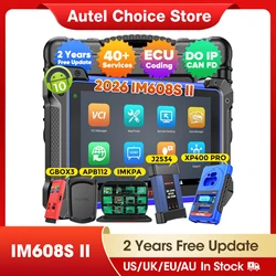 Autel MaxiIM IM608 II IM608S II XP400Pro IMMO Key Programming OBD2 Scanner Car Diagnostic Tool IMMO Key PK IM508 IM508S IM608
