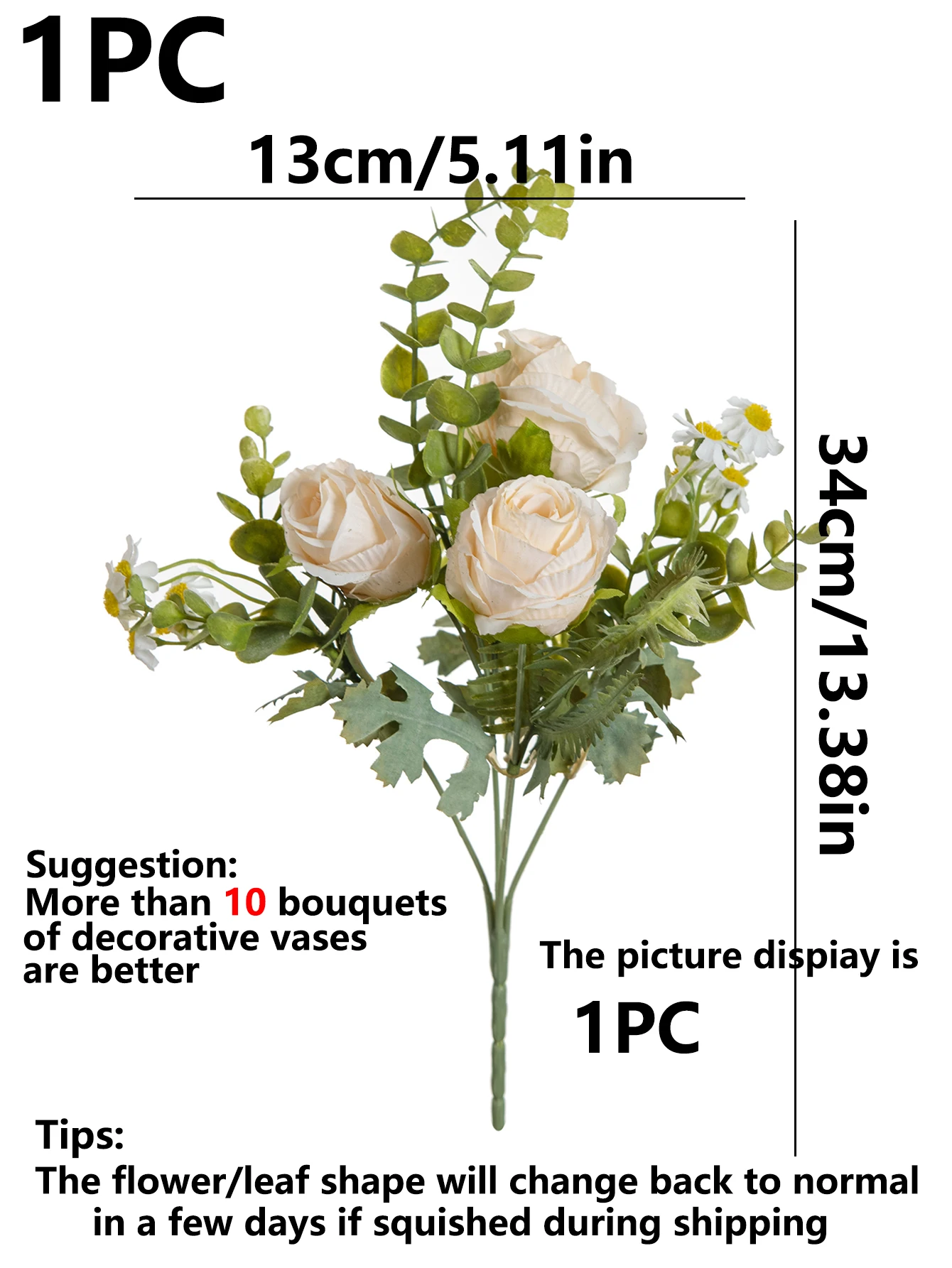 Seidenrosen Künstliche Blumen DIY Hochzeit Heim Weihnachtsdekorationen Kranz Brautstrauß Wohnzimmer Flur Fotografie Ornamente – Detail 8