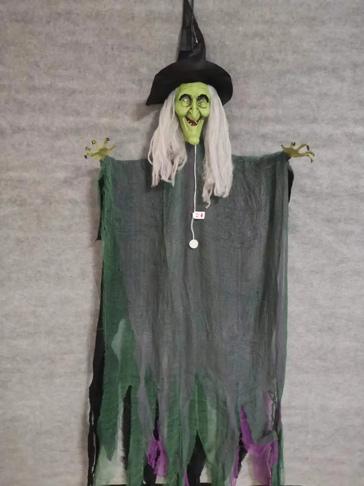 

Halloween witch haunted house bar decoration props witch horror pendant