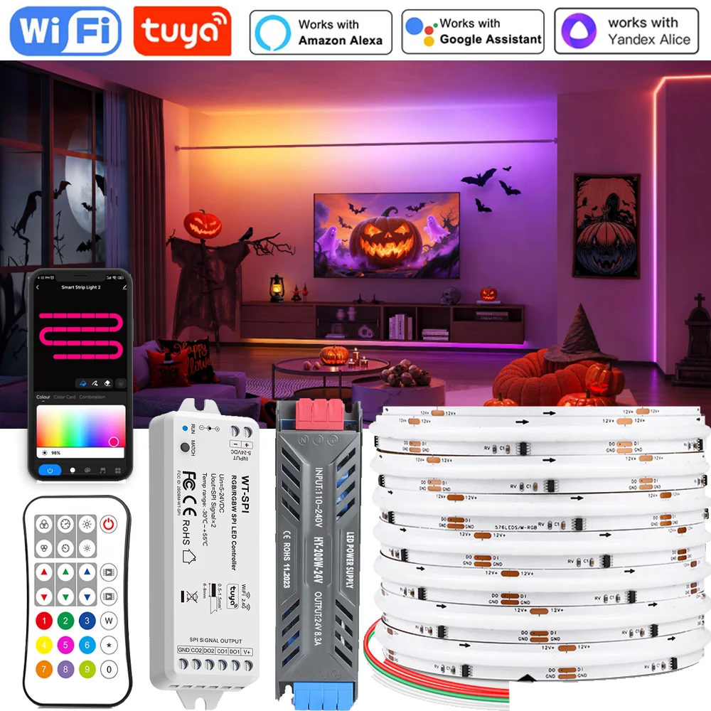 Tuya Wifi Rgbic Cob…