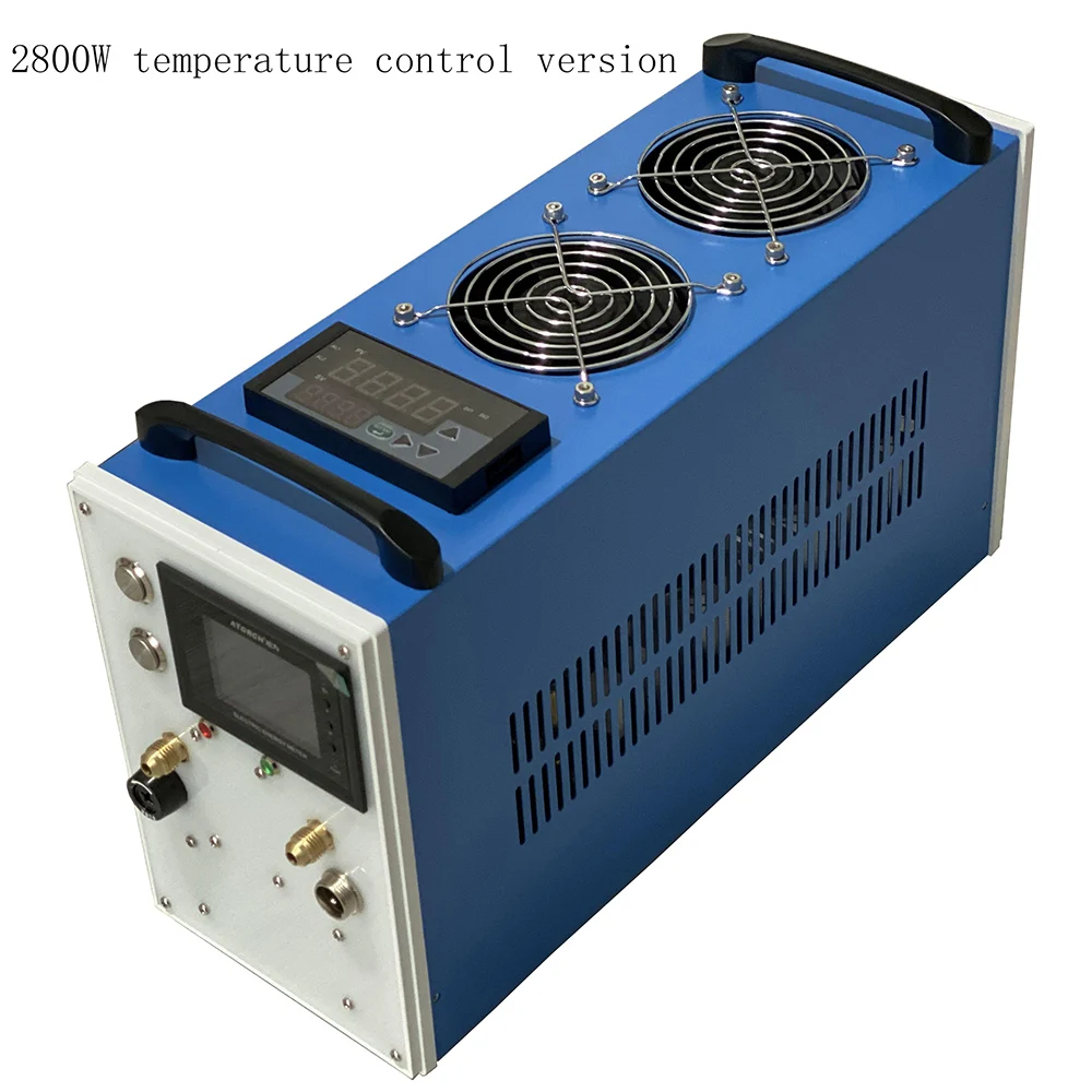 NEW 2800W ZVS Induction Heater Induction Heating Machine Metal Smelting Furnace Metal Quenching Equipment+crucible+Heating coil