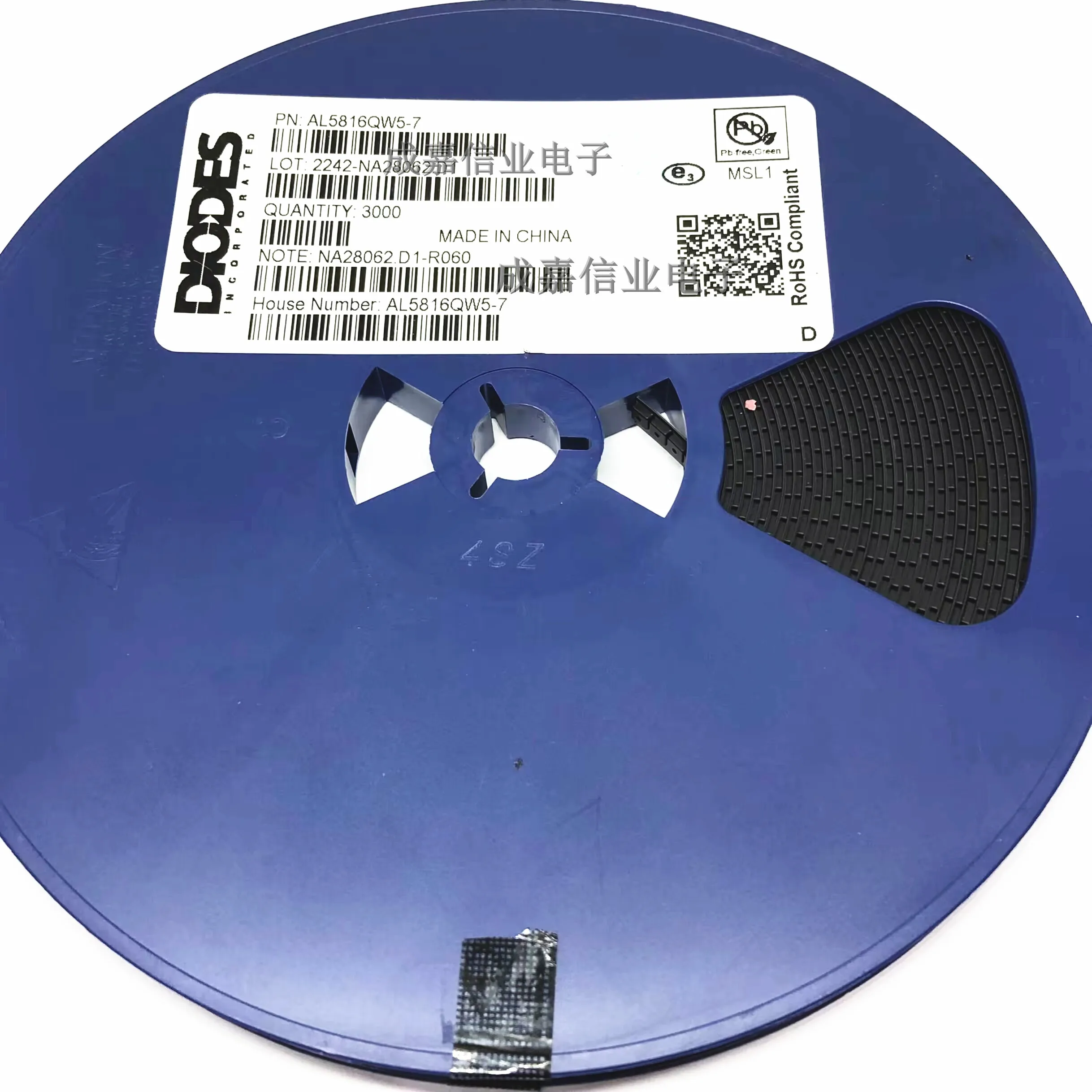 10pcs/Lot AL5816QW5-7 SOT-23-5 MARKING;BJQ LED Lighting Drivers 60V Linear LED Controller Operating Temperature:- 40 C-+ 125 C