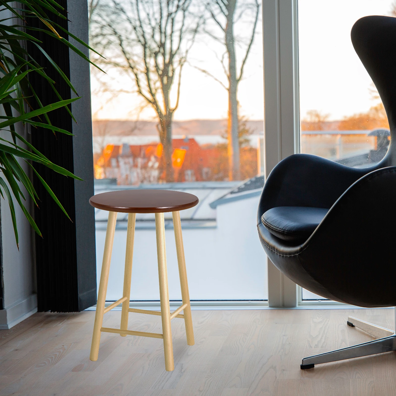 

Round Stool Surface Accessories Bar Stools Chair Seating Part Square Light Brown Supply