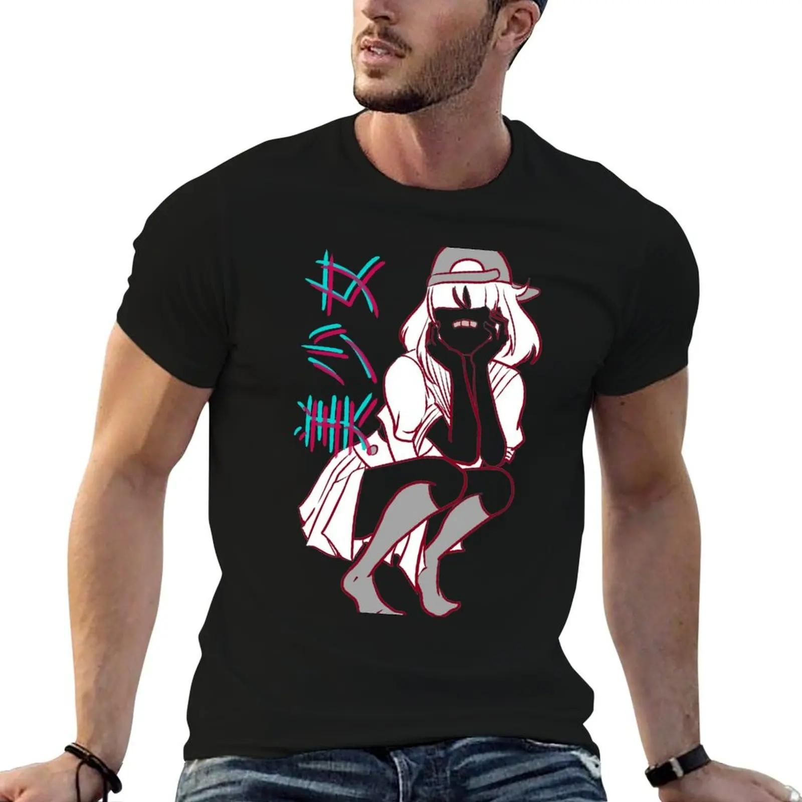 Girl= T-Shirt customs design your own quick-drying Short sleeve tee men