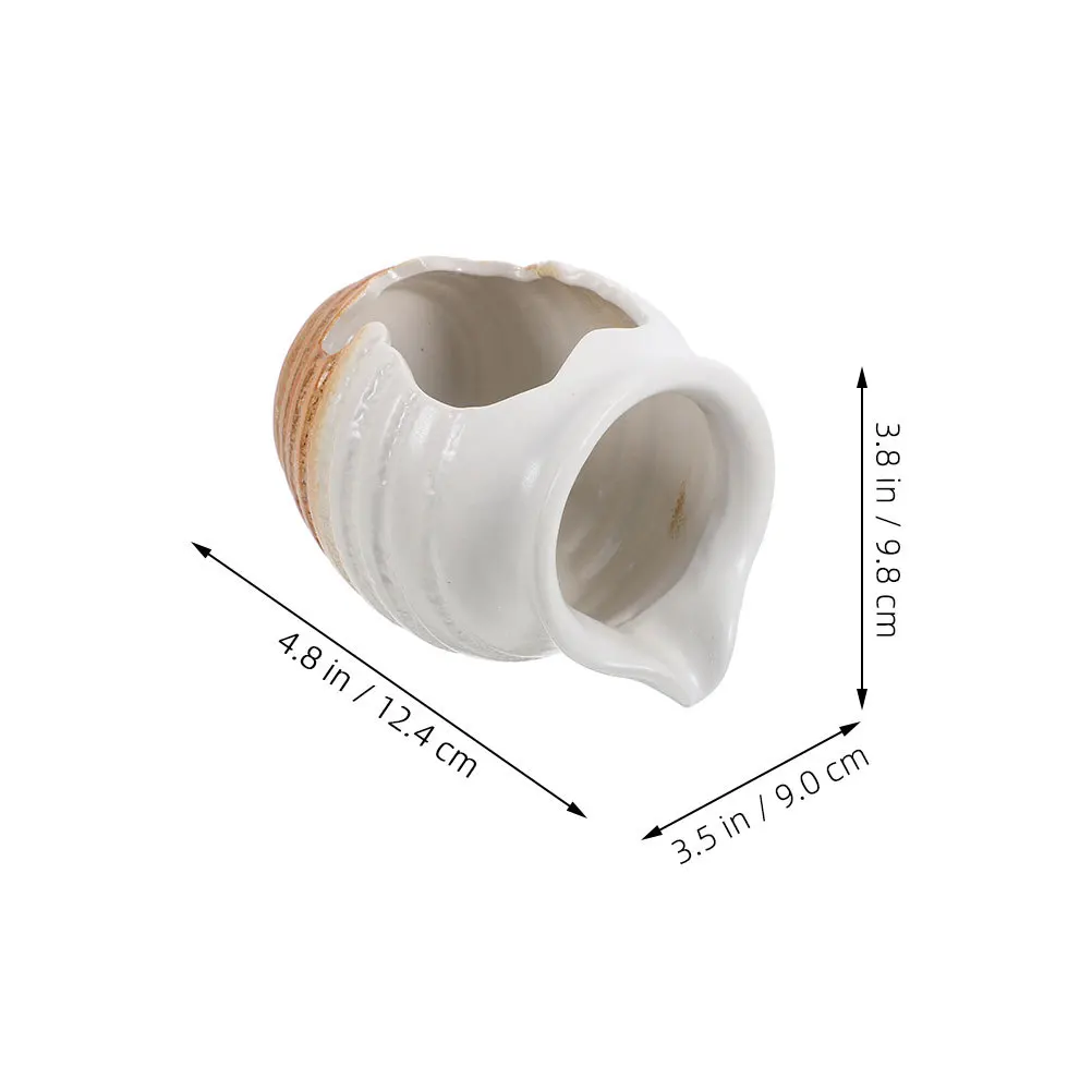 Tarro de cerámica fuente de agua estanque de peces cascada decorativa jardín exterior interior balcón patio