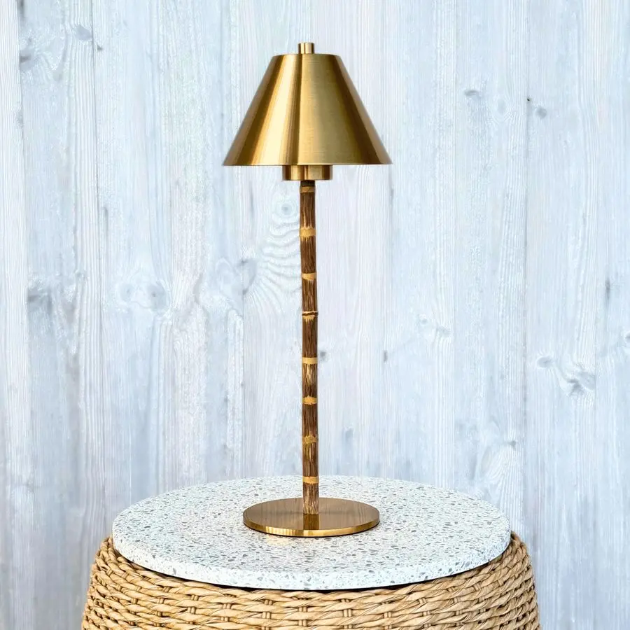 

Cordless LED Table Lamp Rechargeable 24Hour Battery, Dimmable Warm Light, 15 Portable Wireless Lamp with Remote for Indoor Outdo