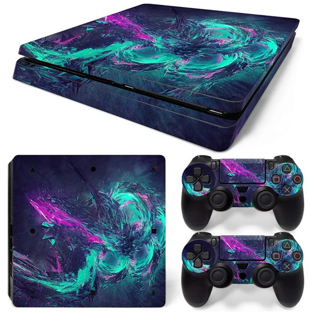 Anime girls Best Sell Design Skin Sticker for PS4 Slim Console and Controllers