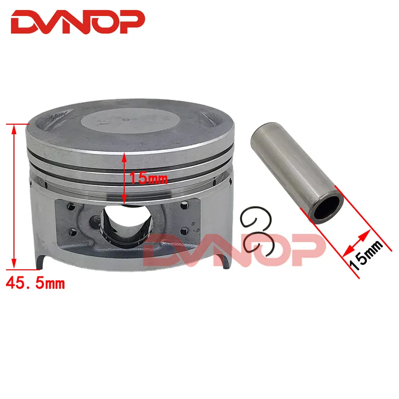 Motorcycle 63.5 mm Piston 15 mm Pin Ring For ZONGSHEN200 LONGXIN200 LIFAN200 CG196 CG200 CG 200 200cc Spare Parts