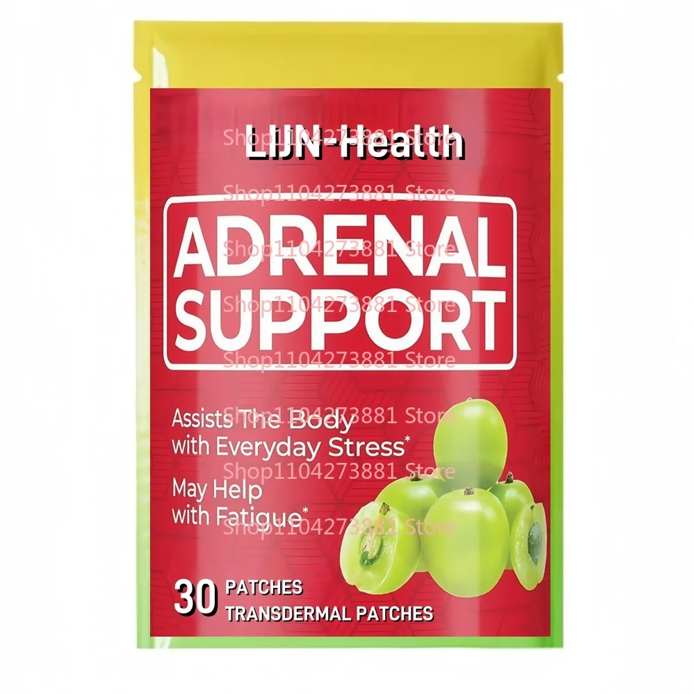 

30-пластыри Adrenal Cleanse, транпьютерные пластыри с ягодами Amla для адгезиальной функции, антиоксидантной поддержки и снятия стресса