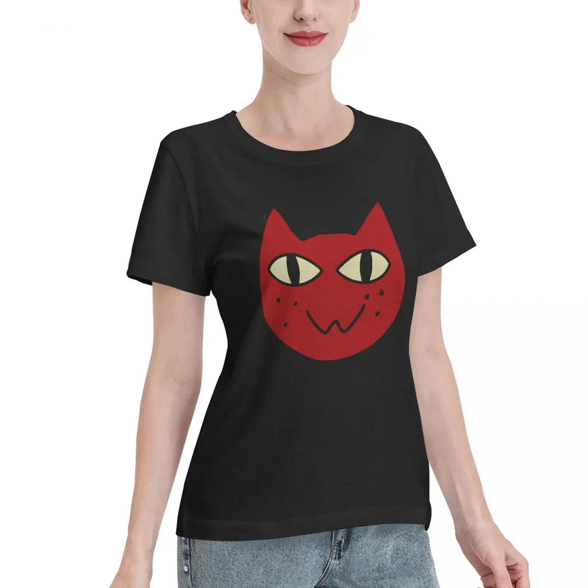 Trending Now Marceline Cat Sweater Women's T-shirt Fashion Fashion Ladies Shirt - view 2