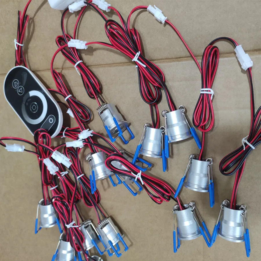 Mini 3W LED Downlights Ceiling Lamps AC110V 220V Spotlight Driver+2.4G Dimmer Indoor Lighting 5 Years Warranty