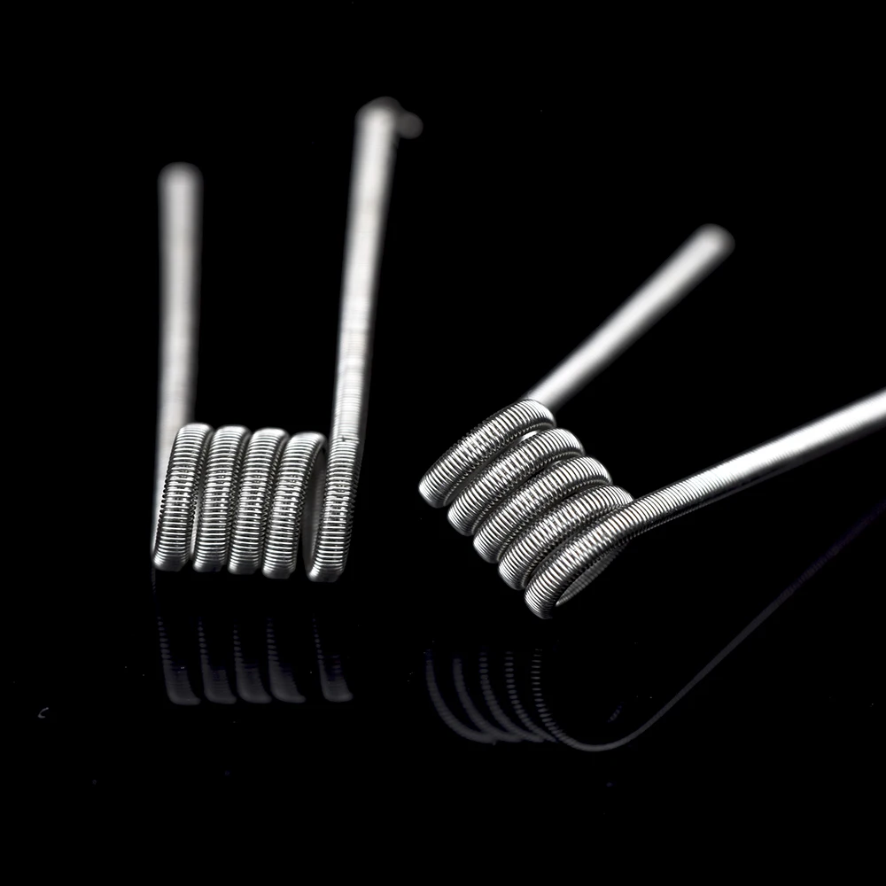 Bobine thermique Clapton fondue 0,3 ohm, outil d'accessoires de fil, 28GA * 2 + 38GA, 2 pièces