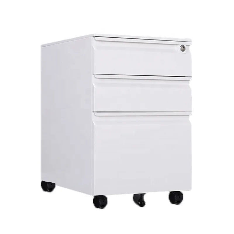 

A4 File Metal Filing Office Storage Locker Mobile Moving Pedestal Cabinet For Sale