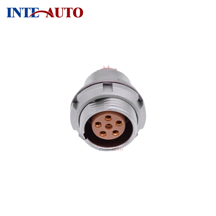 Buy Stanexco 0B Series ZEG Type, 2 3 4 5 6 7 9  Multi Pole Panel Mount Connector Socket, Female Contacts,Brass Body，PCB Contact