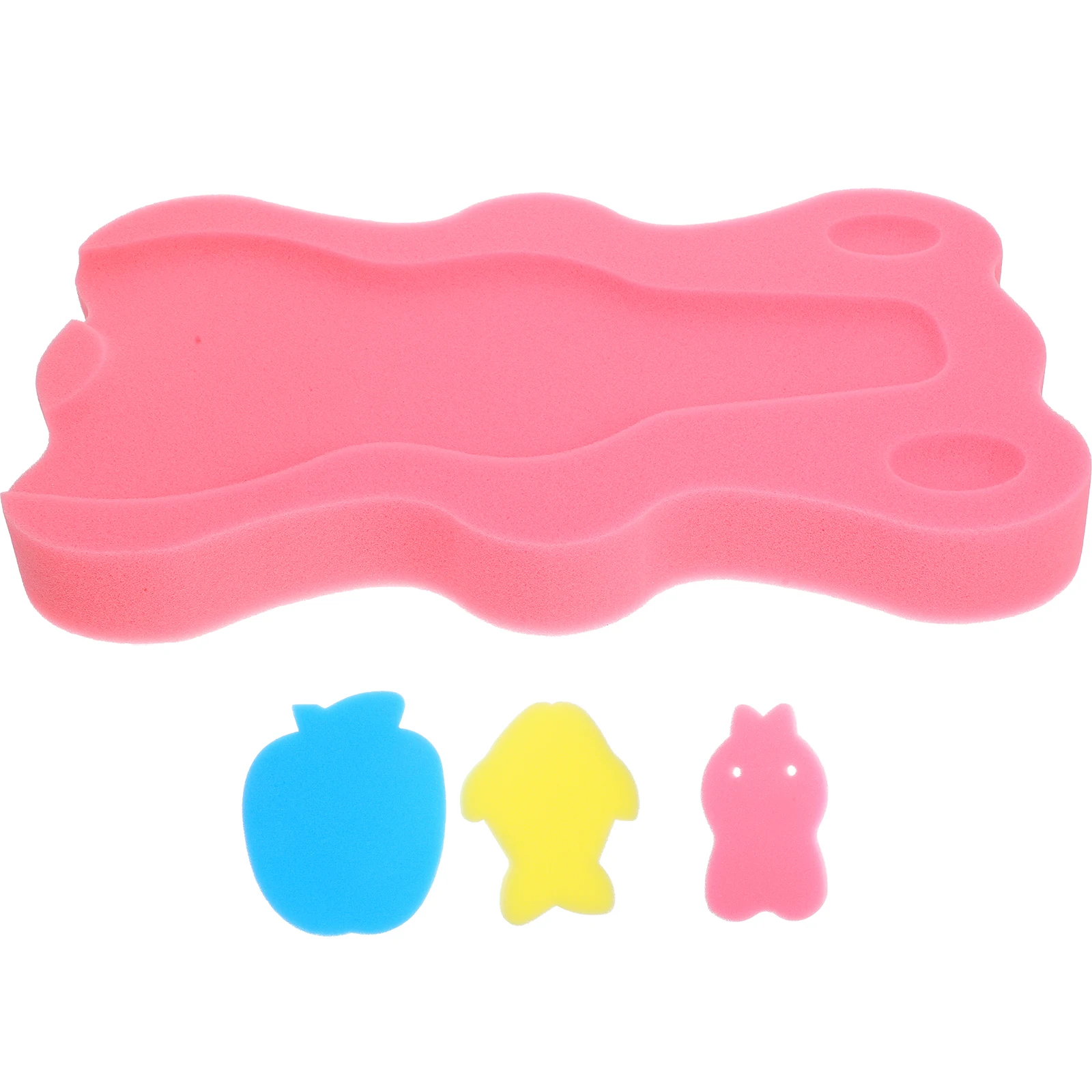 

Infant Mat 49x32x55cm Non Slip Sponge Cushion Comfortable Shower Pad Baby Bath Holder Soft Texture Water Absorption Foam