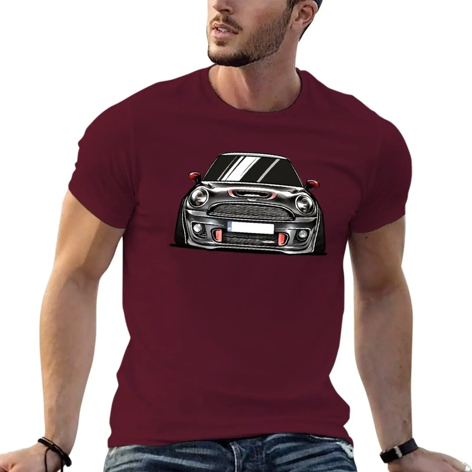 Blouse quick drying shirt mens graphic t-shirts hip hop  New Toonart 2012 John Cooper S Works Gp Art T-Shirt