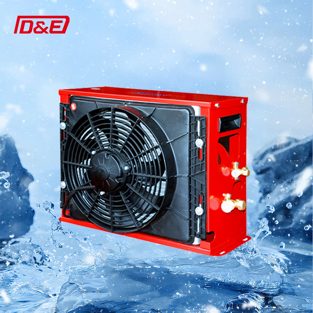 Electric Cooling 12V 24V Parking Truck Air Conditioning System Split Type AC For Truck Van RV