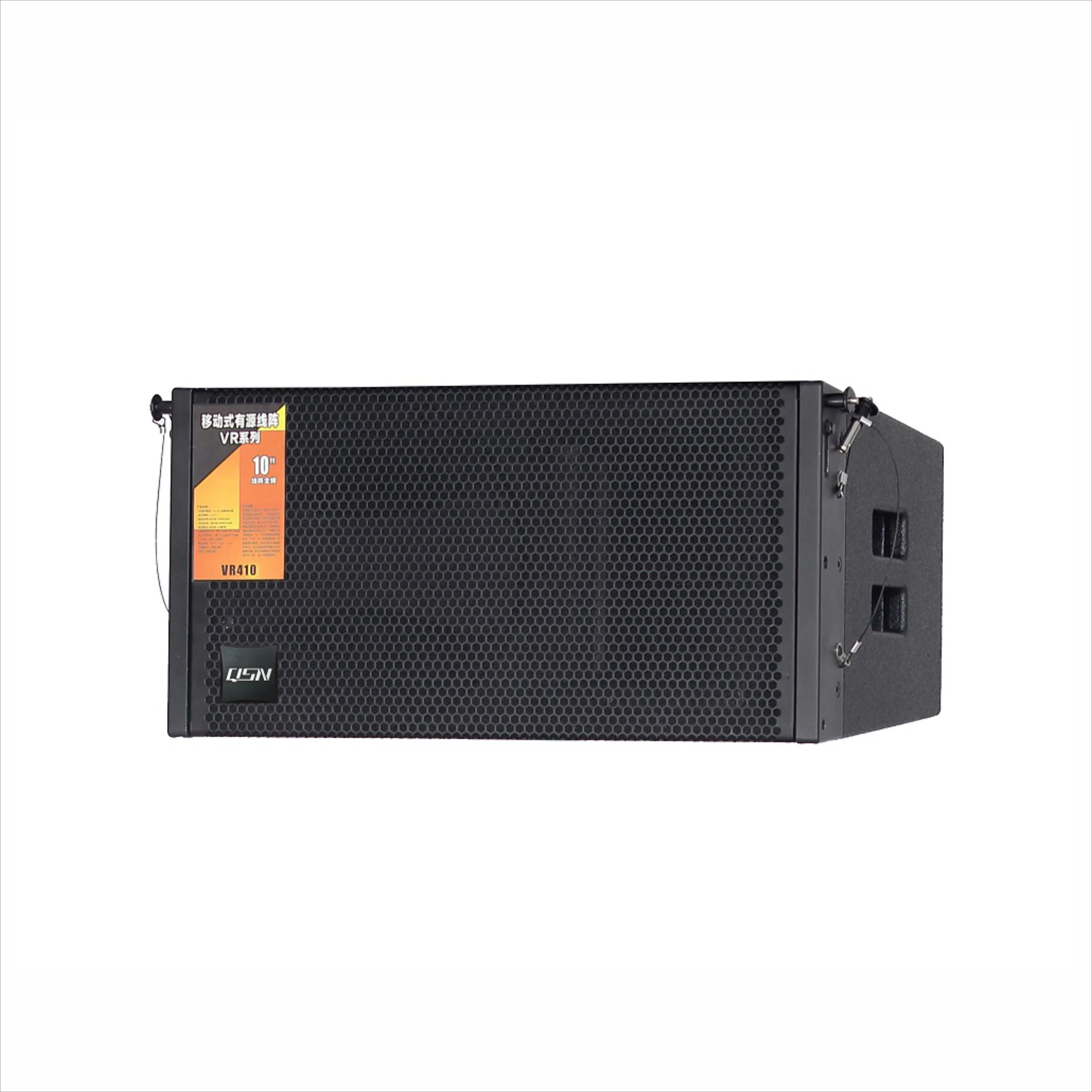 Portable Active Set Single 10inch Line Array Speaker Powered For Indoor Or Outdoor Party