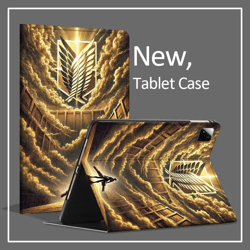 

Anime Attack on Titan Cool For Xiaomi Redmi Mi Pad 4 5 6 6s 7 7s SE Pro 2 11 Plus Max 12.4 11 11.2 12.5 8.7 inch Tablet Case