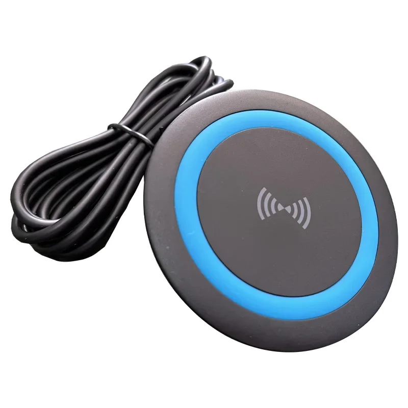 

Embedded Desktop Wireless Charger Invisible Simple Hidden Grommet Power Wireless Charging For All Phones For Kitchen Use