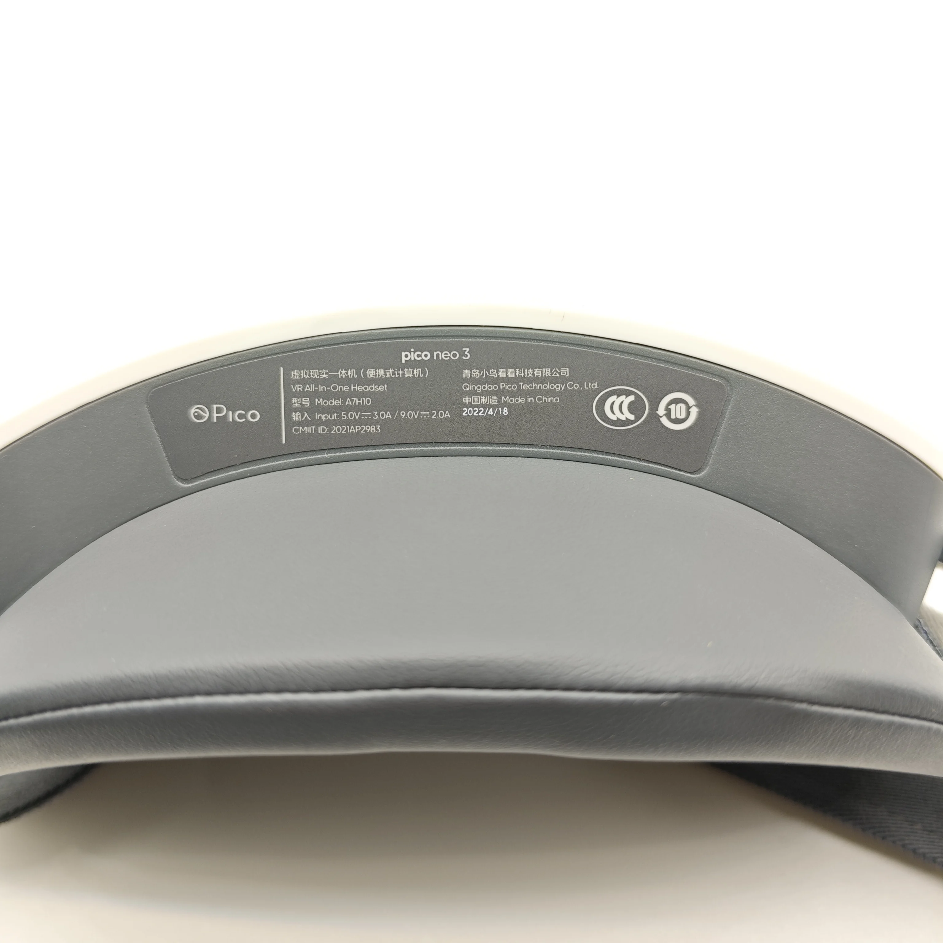 Nuevo adaptador de base trasera con batería para auriculares Pico Neo 3 VR, cabezal trasero pequeño, almohadilla de esponja suave, accesorios de repuesto