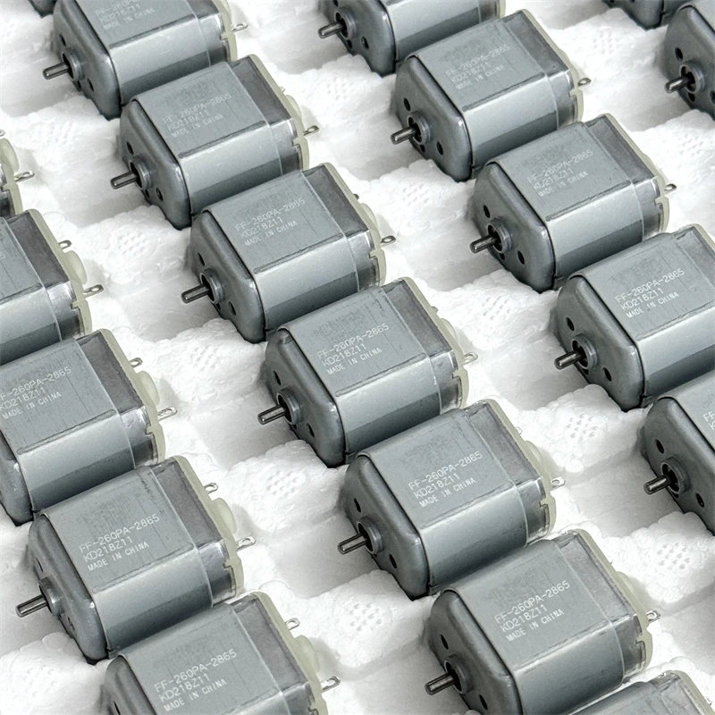 FF-260PA-2865 Micro 260 Плоский высокоскоростной двигатель постоянного тока 2,4 В 3 В 3,6 В 4,2 В 6650-11600 об/мин 24 мм Металлическая щетка DIY Электробритва Бритва Игрушка