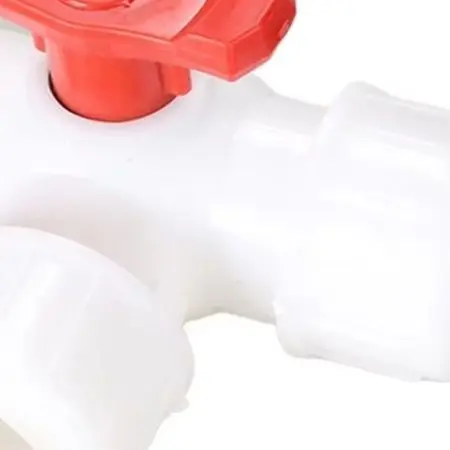 Plastic Three Way Tee Fitting for Water Lines Designed to Fit 20mm 25mm 32mm 40mm 50mm and 63mm Outer Diameters