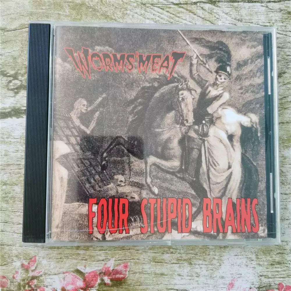 

CD Worms Meat Four Stupid Brains It Belongs To японский хардкорный панк/гаражный рок-стиль, со быстрым ритмом