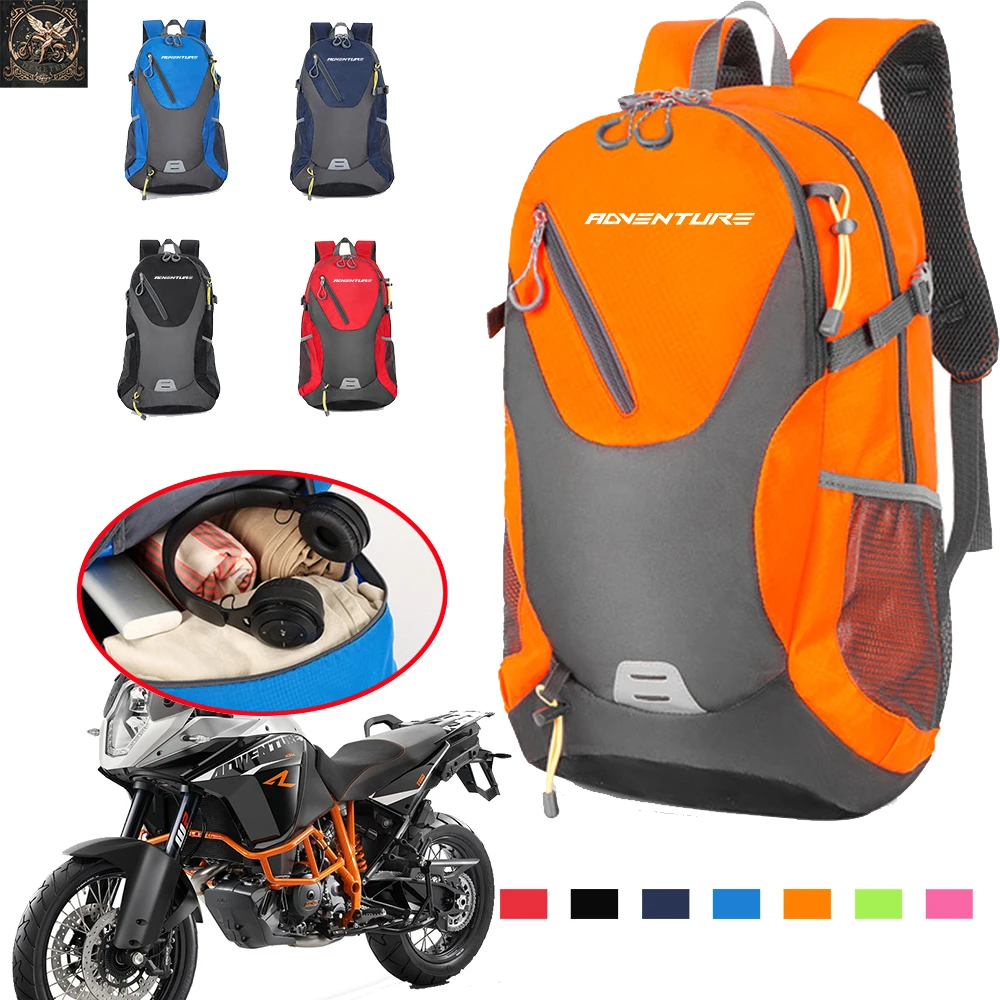 Sac à dos de voyage de grande capacité pour hommes et femmes, sac d'alpinisme, KTM Adventure, sports de plein air, accessoires, richesse chaude