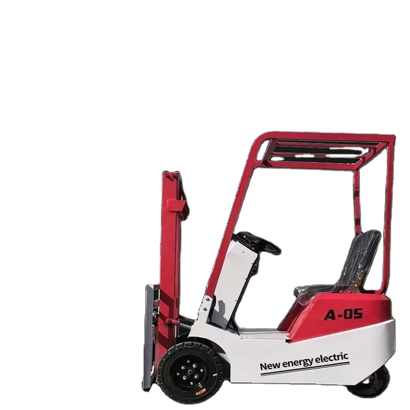 

China Small Electric Handling Forklift 0.5 Ton 1.5 Ton 2.5 Ton Simple Operation Three-Wheel Four-Wheel Electric Forklift