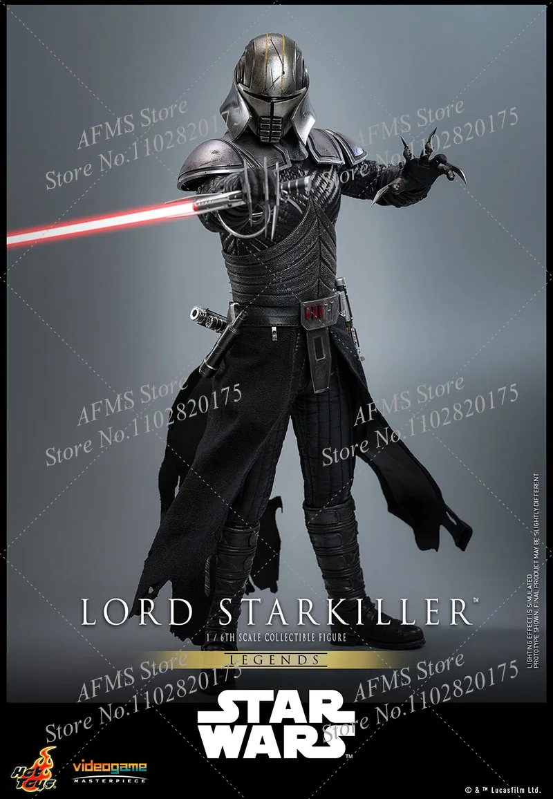 HOTTOYS VGM63 1/6 Men Soldier Starkiller Star Wars The Force Unleashed Full Set 12Inch Action Figure Body Collection Model Toys