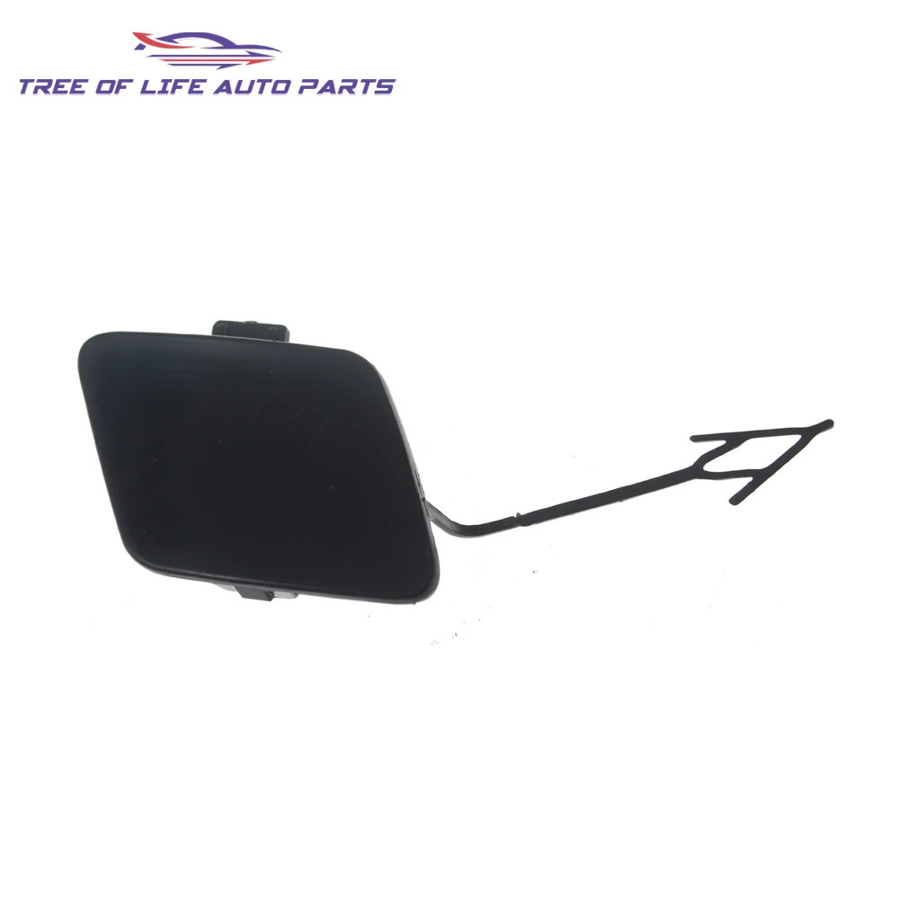 Unpainted Front Bumper Towing Tow Hook Eye Cover For AUDI A5 S-LINE S5 2012-2015 8T0807241D 8T0 807 241 D Replacement Compatible