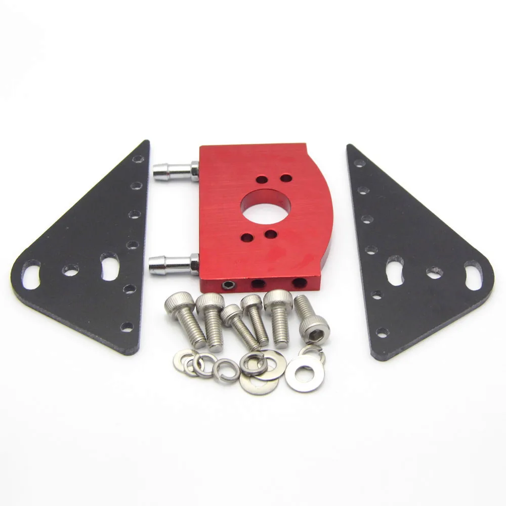 540 550 Brushed Motor Mount 36 Series Motor Holder Water Cooling Bracket 21mm 25mm for RC Boat Speed Mono Marine Tug Fishing