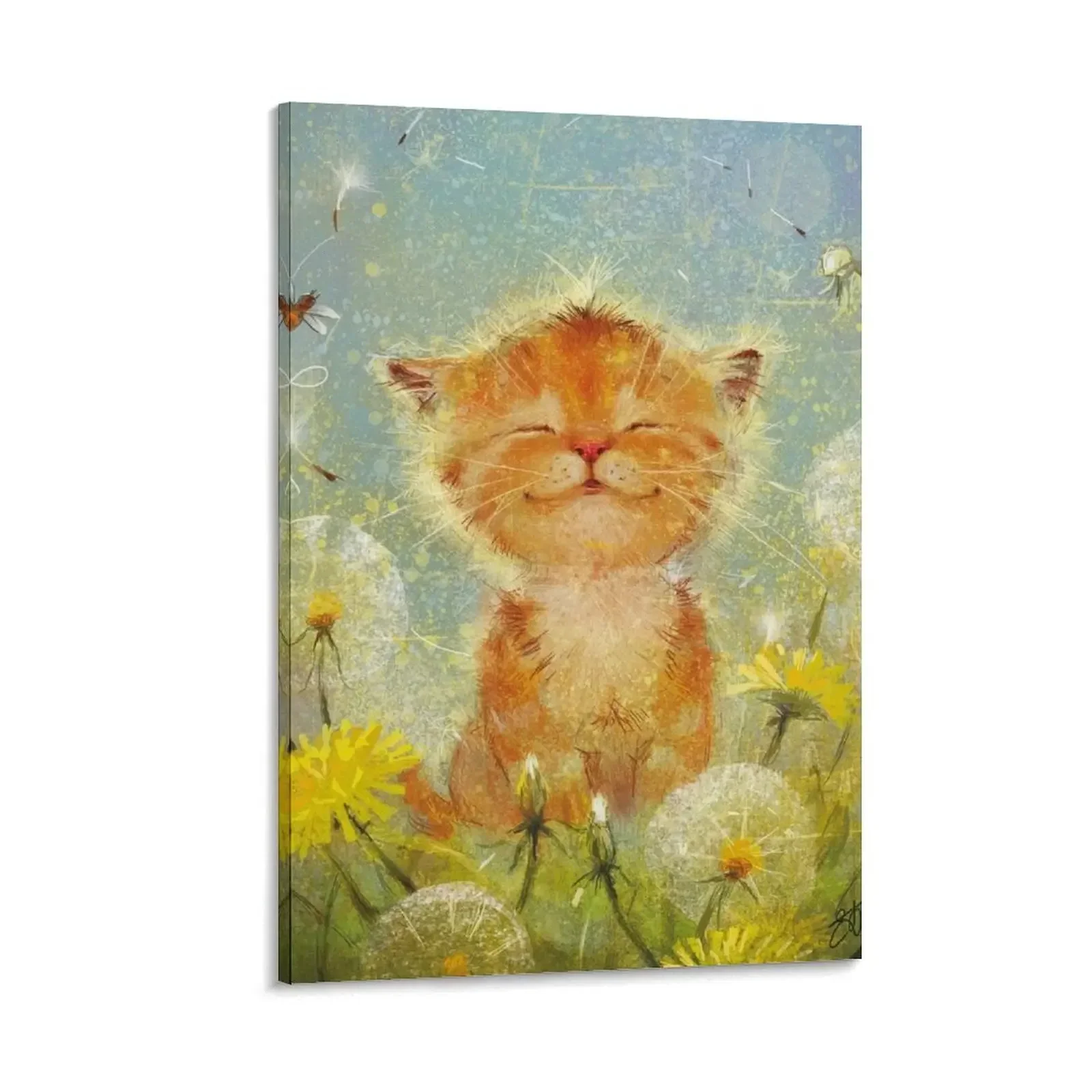 

Cute kitten Canvas Painting wall decoration painting Decoration Decoration for home