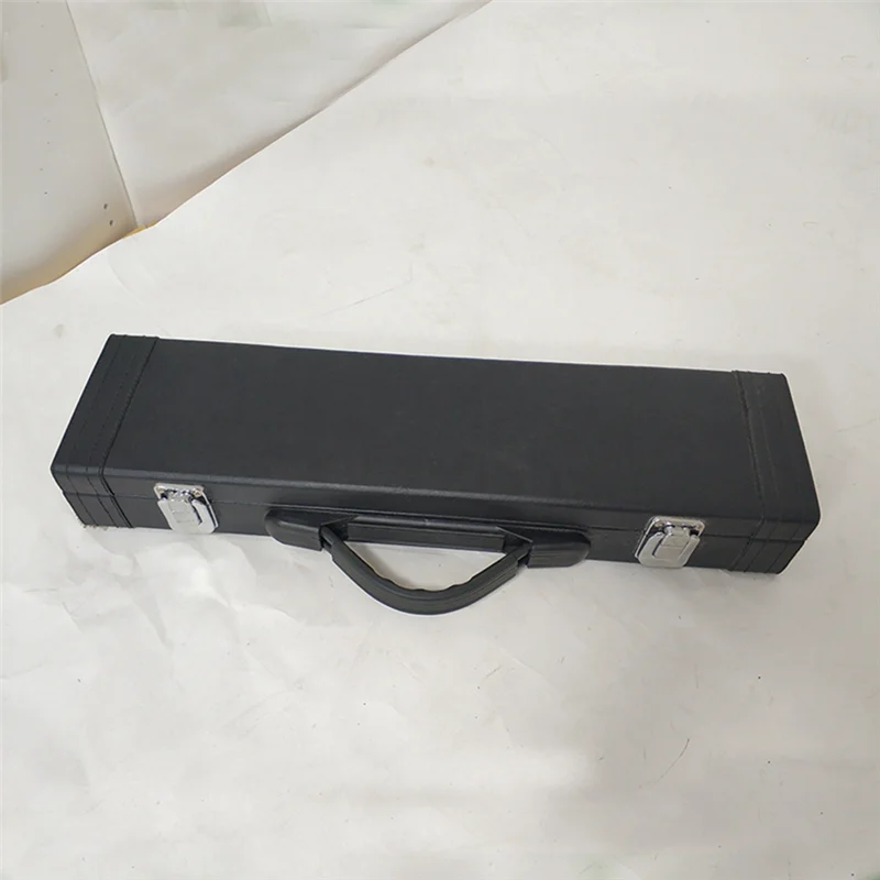 

PVC Leather Box Waterproof Buckle Bag Storage Box Musical Instrument Case Woodwind Instrument Box Accessories